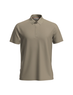 Icebreaker Men's Merino 150 Tech Lite SS Polo - Flagstone - Kortærmet polotrøje